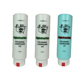 3 Pack Original JFJ Polish Compound (2 - Polish Compound #2 & 1 - Polish Compound #1) 12oz
