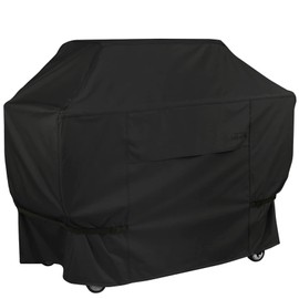 NettyPro Grill Cover for Outdoor Gas Grill 44 Inch Waterproof, Fadeproof & UV Resistant, Barbecue Gas Grill Cover for Weber, Char-Broil, Brinkmann, Jenn Air, Nexgrill Grills and More, Black