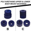 AUTOACER - Complete Front & Rear Body Mount Bushing Kit