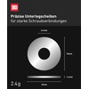 INBUS® 74971 Washers M6 x 18 (DIN9021/ ISO7093, Stainless Steel