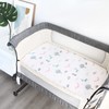 Muslin Bassinet Sheets 20''x33'' Fit for Baby Delight, Mika Micky,