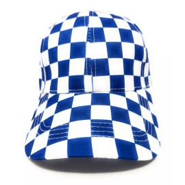 Tango11s CHKERD Adjustable Baseball Cap Fashion Unisex Hat (Polyester, Blue)