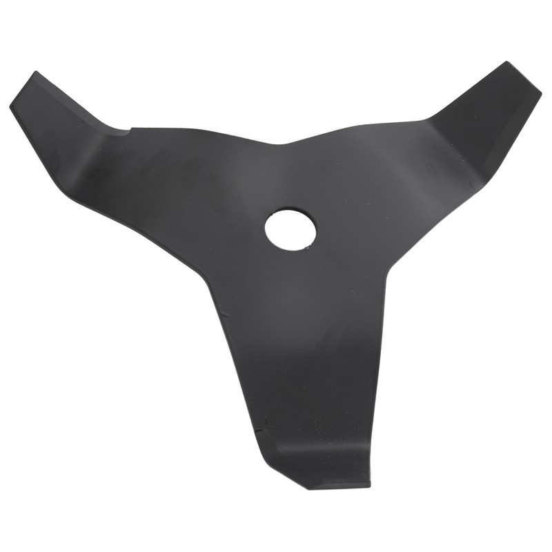 Black Weed Wacker Blades 3 Teeth Carbon Steel Brush Cutter