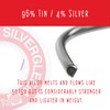 Canfield Silvergleem Lead Free Silver Solder Wire for Stained Glass