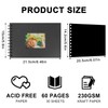 A5 Scrapbook Kit,Scrapbook Photo Album 60 Pages,21.5×15 cm DIY Photo