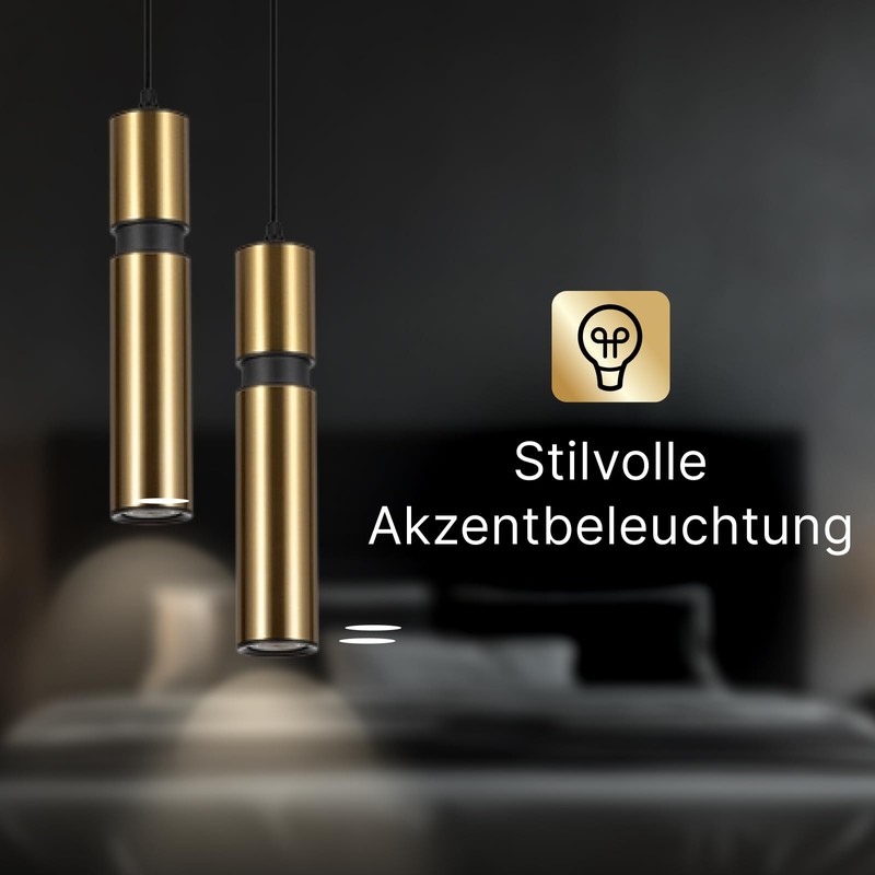 ARTE LAMP Black LED Pendant Light with Cable - Ceiling