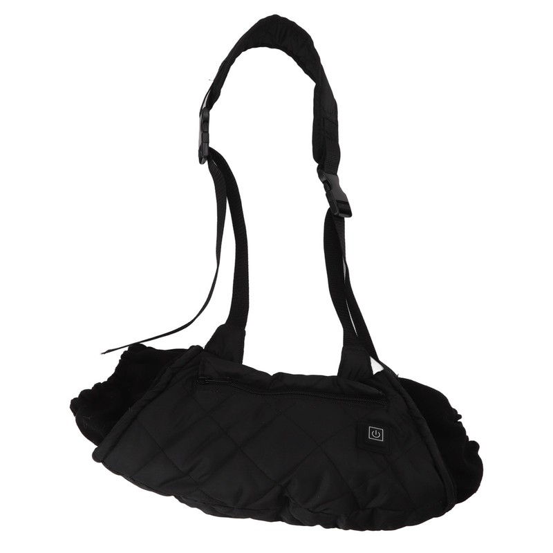 Electric Hand Warming Muff Temperature Controllable Waterproof Quilted Cotton Heated