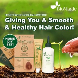 Biomagic 100% Organic BioMagic Organic Hair Colour Cream Ammonia Free Resorsinol Free PPD Free