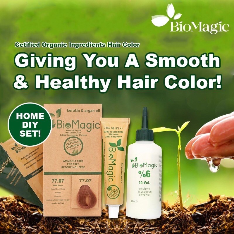 Biomagic 100% Organic BioMagic Organic Hair Colour Cream Ammonia Free