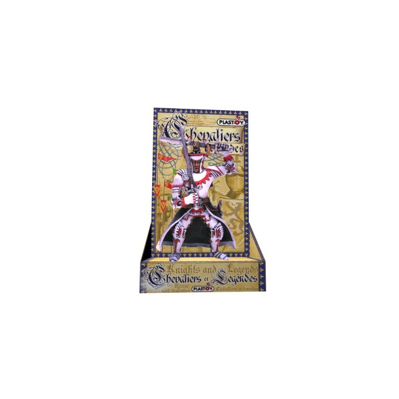 Plastoy 62550 Figurine Knight Volgrun White