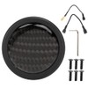Carbon Fiber Horn Push Button for 6 Bolts for MOMO