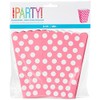 Unique Party 59295 - Hot Pink Polka Dot Popcorn Treat