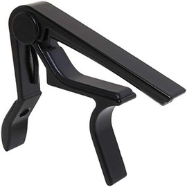 iGadgitz Xtra U7134 Curved Acoustic and Electric Guitar Capo, Capotasto - Black