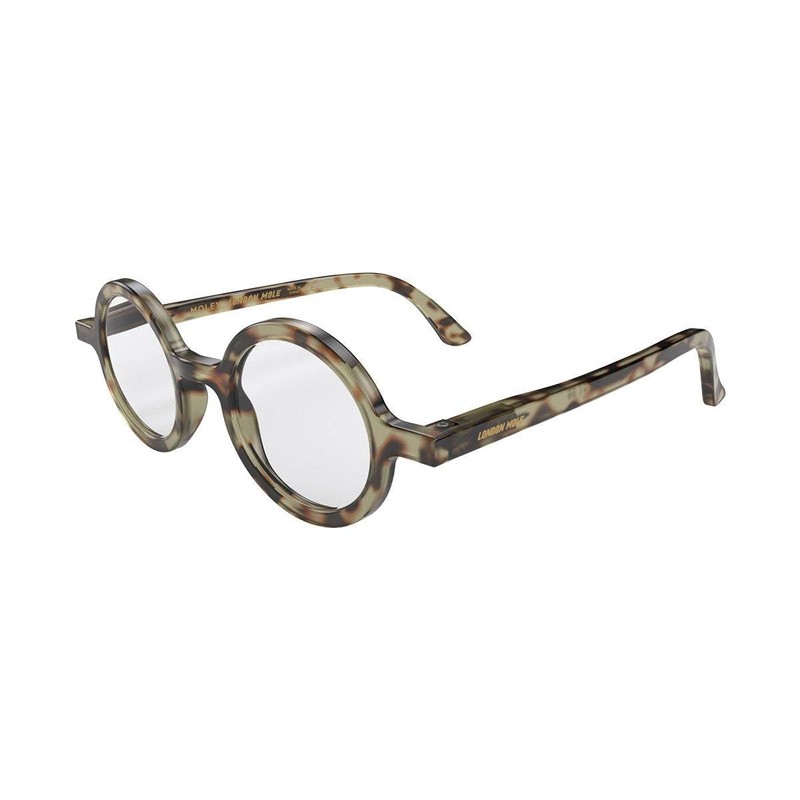 LONDON MOLE® Moley blue light blocking glasses | Cool round