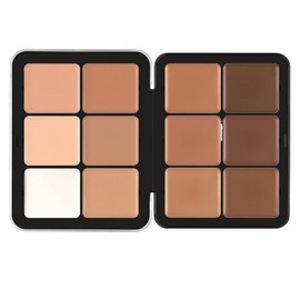 12 Color Concealer Palette Correcting Concealer Cream 12 Color Concealer Foundation Palette,Long-Wearing Full Coverage Makeup