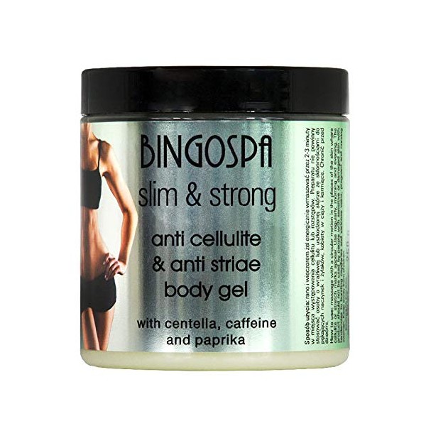 BingoSpa Anti Stretch Marks Body Gel with Centella and Caffeine 500g