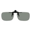 VS EYEWEAR Clip On Flip Up Polarized Sunglasses, C1, Gray,