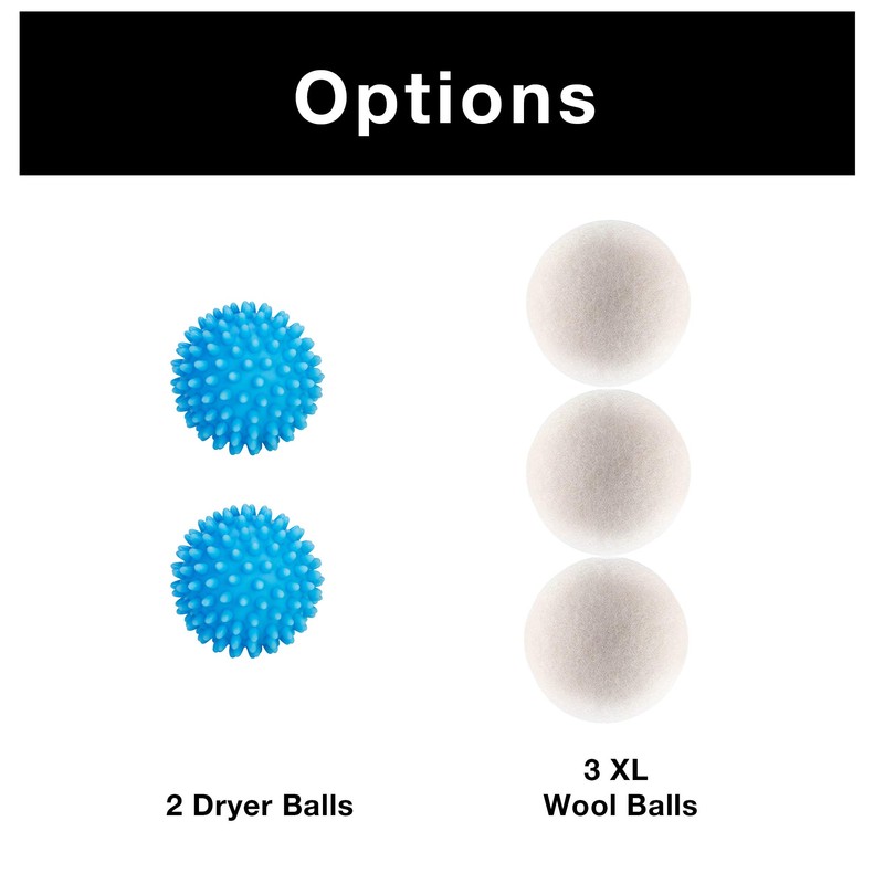 Smart Design Plastic Dryer Balls with Spikes - Set of