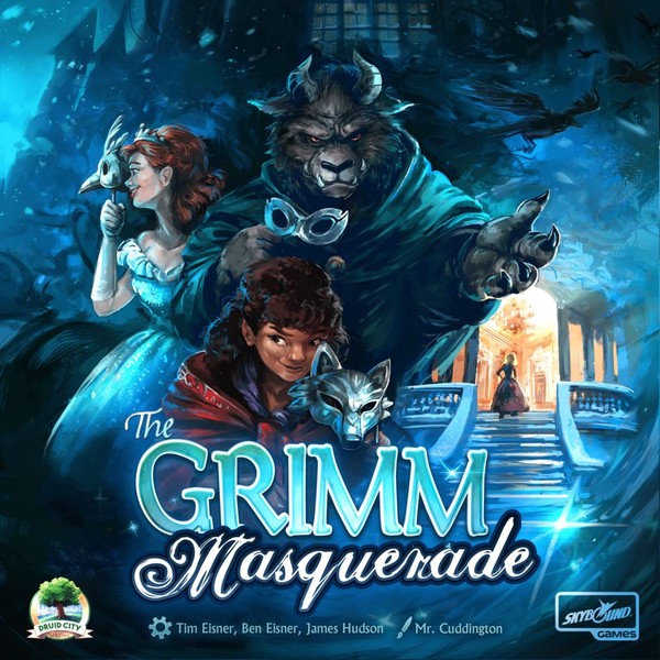 The Grimm Masquerade | A Fairytale Inspired Strategy Board Game of Social Deduction | Fun for Kids, Teens and Adults, Great Replay Value, 2-5 Players, 20-40 minutes, Ages 8 and Up