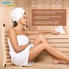 KlenzMate 2 Pcs Upgraded Sauna Backrest, 20" Sauna Accessories, S-Shaped