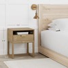 Nathan James Luke Modern Nightstand Side Accent or End Table