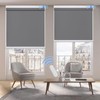 Grandekor Motorized Blinds Shade 1-Channel Remote Controls,Two-Way Motor