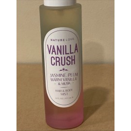 Nature Love Vanilla Crush Hair and Body Mist - 6 oz