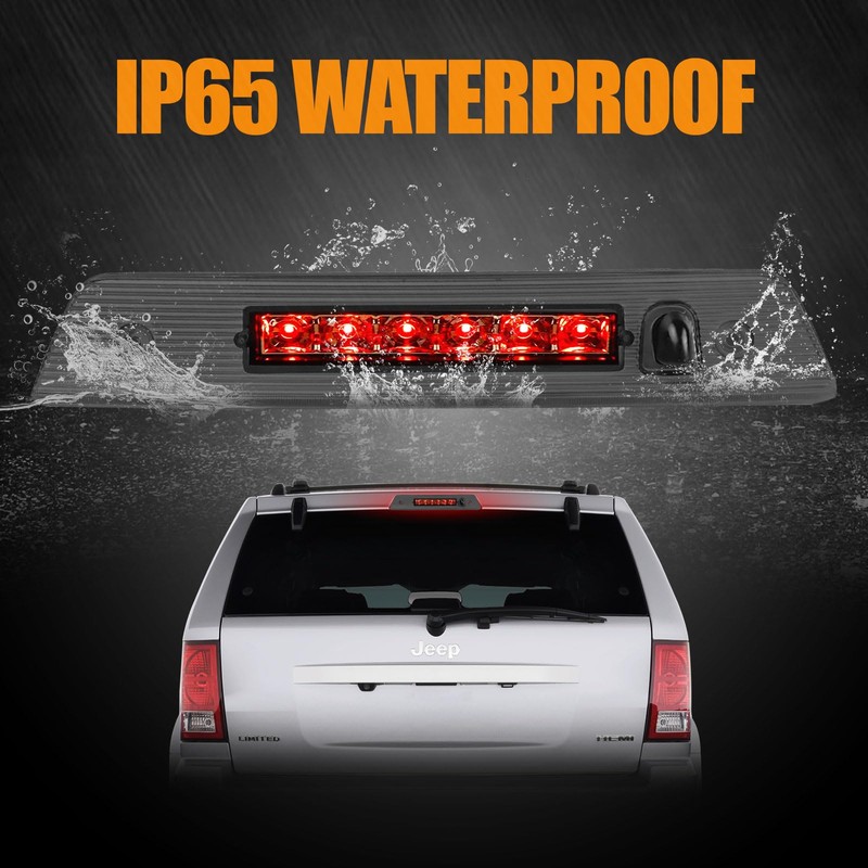 Cxdar Third 3rd Brake Light LED for 2005-2010 Jeep Grand