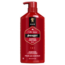 Old Spice Old Spice Swagger 2in1 Shampoo and Conditioner for Men, Healthier, Fuller, More Moisturized Looking Hair, 650 mL