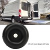 4PCS 2.5inch Trailer Ramp Door Rubber Bumper Round with Hole