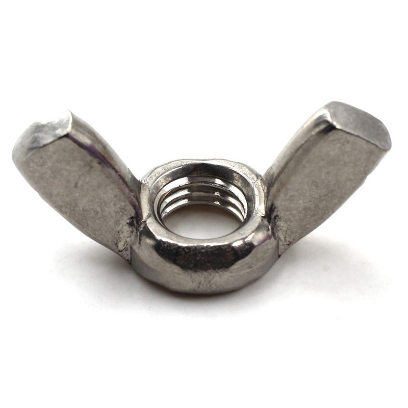 M3 Wing Nut 304 Stainless Steel Threaded Nut Hand Turning