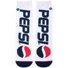 Odd Sox メンズ ストレートニット クルーソックス ペプシクール