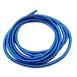 Protector de cable en espiral, protector cable de carga, funda protectora cable de datos, protector de auriculares, (colores metálicos) DON VIRUTAS® (
