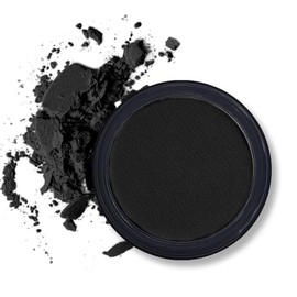 Erinde Paleta de sombra de ojos Mate Single Negro, 202 Negro                                                                                          