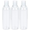 PET Bottles with Distop Cap, Transparent, Empty Plastic Travel Bottles