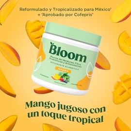 Polvo Verde de Super Greens de Bloom Nutrition - Probióticos para la Salud Digestiva Enzimas Digestivas con Superfoods Spirulina y Chlorella para la S