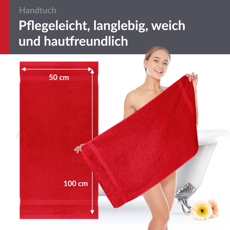 Lashuma Cotton Towel, Soft Linz Terry Towel, 50 x 100