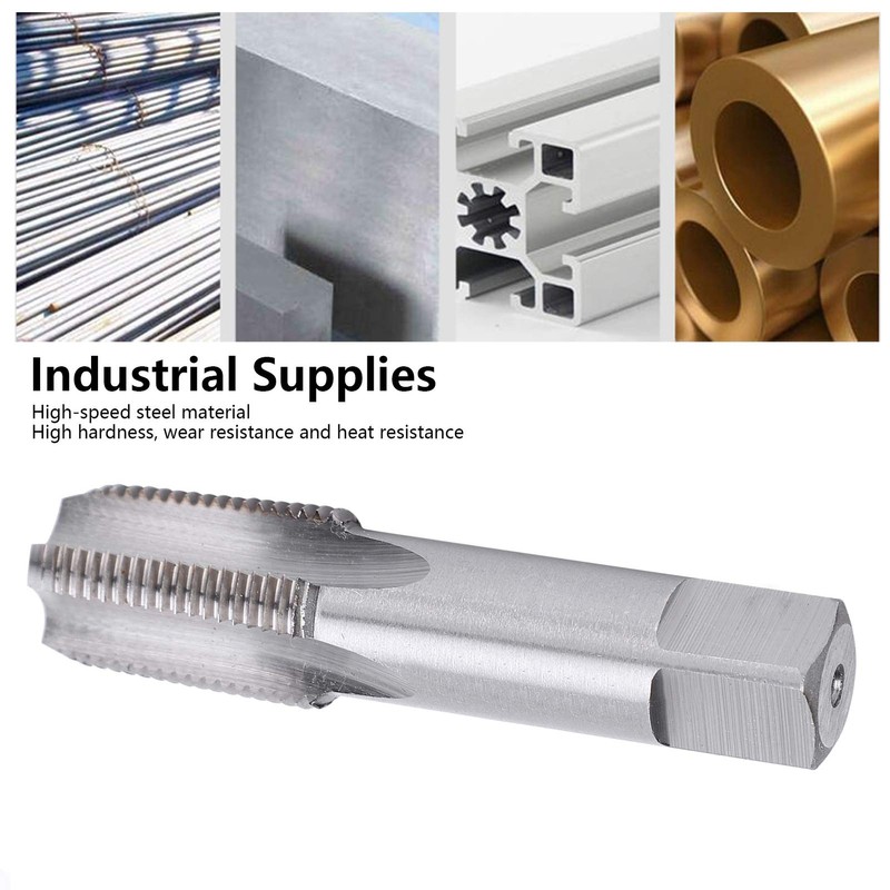 NPT Pipe Tap, HSS ZG 3/8‑19 Hand Thread Tap High