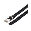 Dockers Men's Braided Belt, Black Lace, Large (38-40)