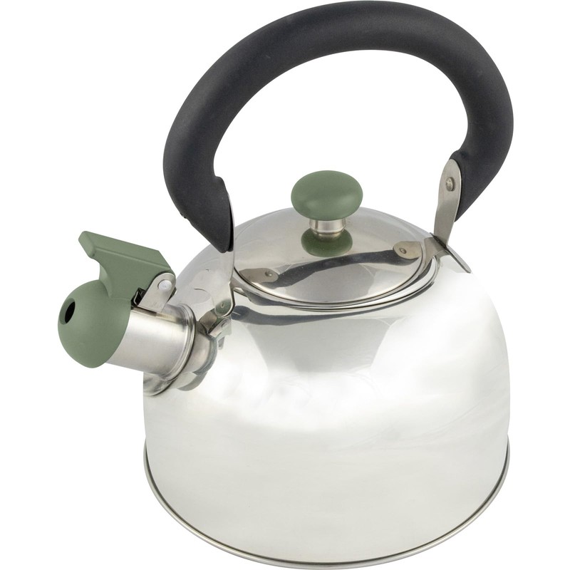 Bo-Camp Camping Wasserkocher Trend 2 Flötenkessel Teekessel Edelstahl 2,5 L