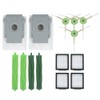 Main Brush Side Brush Filter Dust Bag Kit Replacement Fit