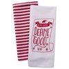 DII Christmas Tea Towels Decorative Kitchen Dish Towel Set, 18x28,