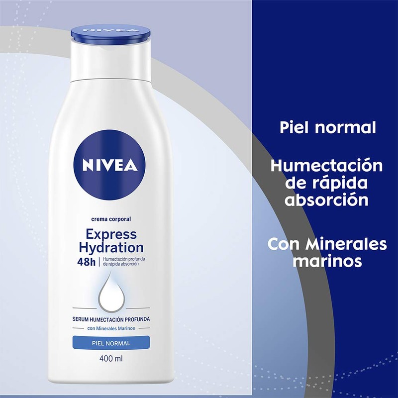 Nivea Body Milk Body Cream Express Hydration