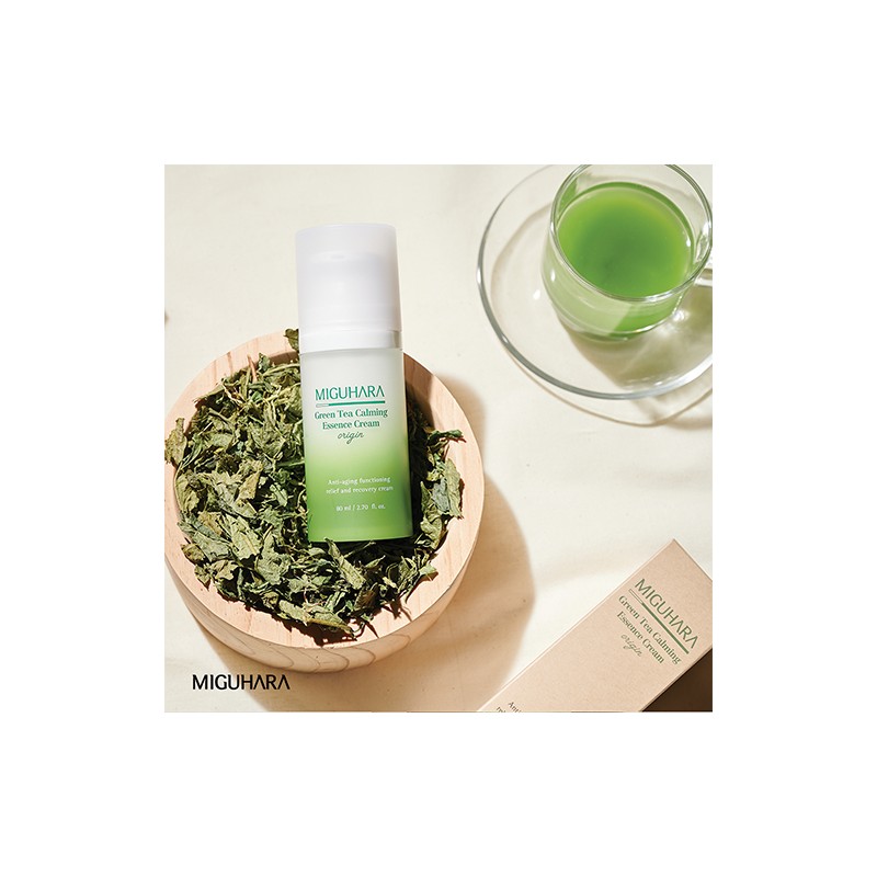 MIGUHARA [MIGUHARA]Green Tea Calming Essence Cream Origin 80ml