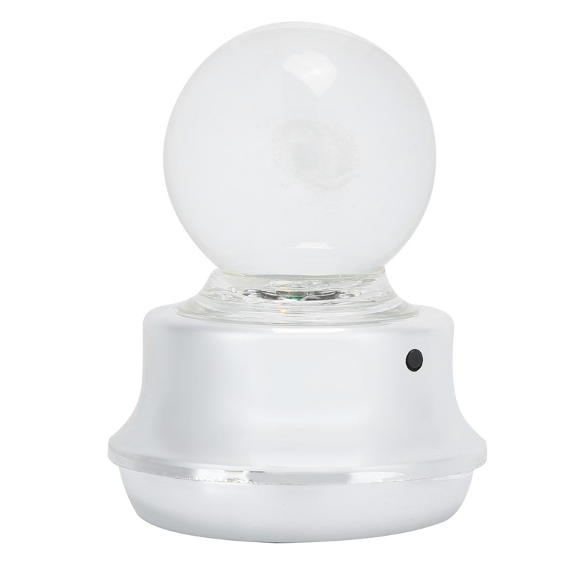 Crystal Ball Musical Box with Light Rotating Holiday Birthday Present