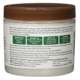 Palmers Coconut Oil Moisture Gro Hairdress Jar 5.25 Ounce (155ml) (Value Pack of 3))