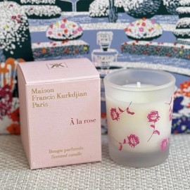 Maison Francis Kurkdjian A LA ROSE Scented Candle Travel Size - 30g/1oz