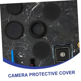 Housoutil Protective Caps Digital Lens Stack Storage Case for Camera Filters and Lenses Scratch-Resistant and Convenient for Use