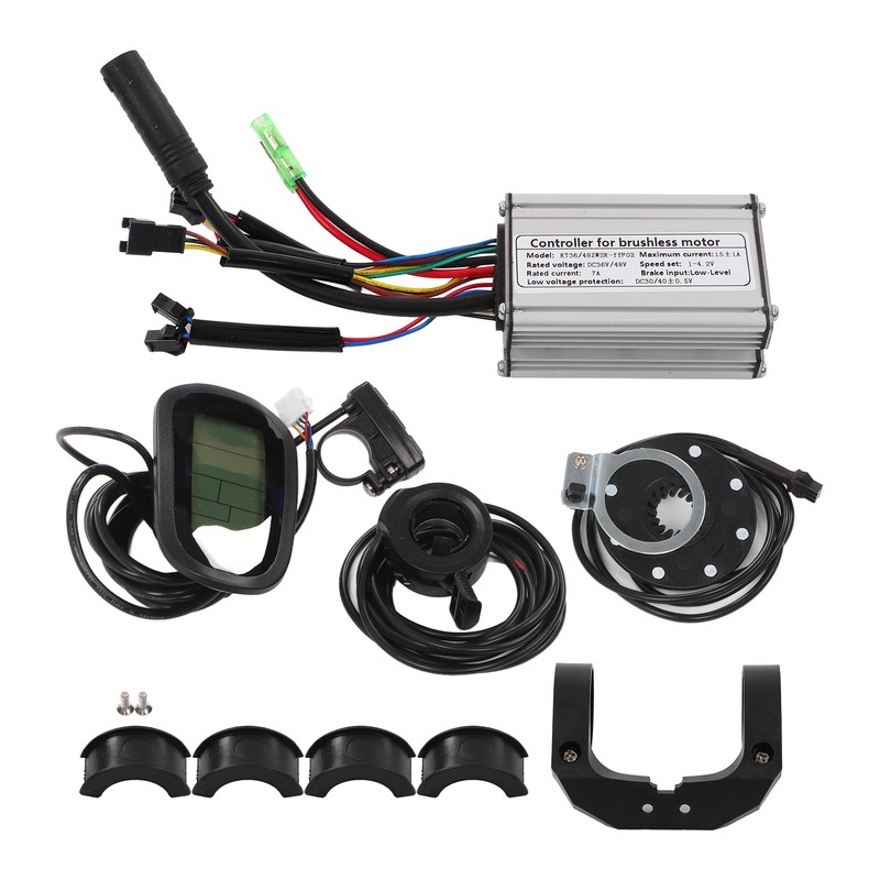 15A 36V/48V 250W Brushless Motor Controller LCD6 Display Panel Kit