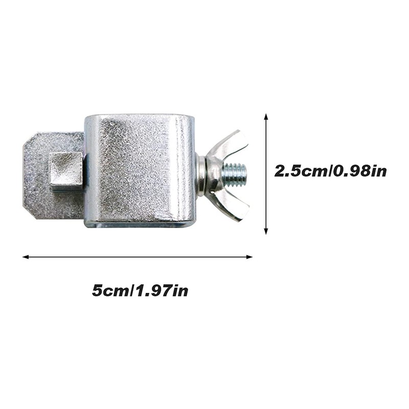 KASCLINO Butt Welding Clamps, 8pcs Multifunctional Small Butter-Fly Shaped Auto
